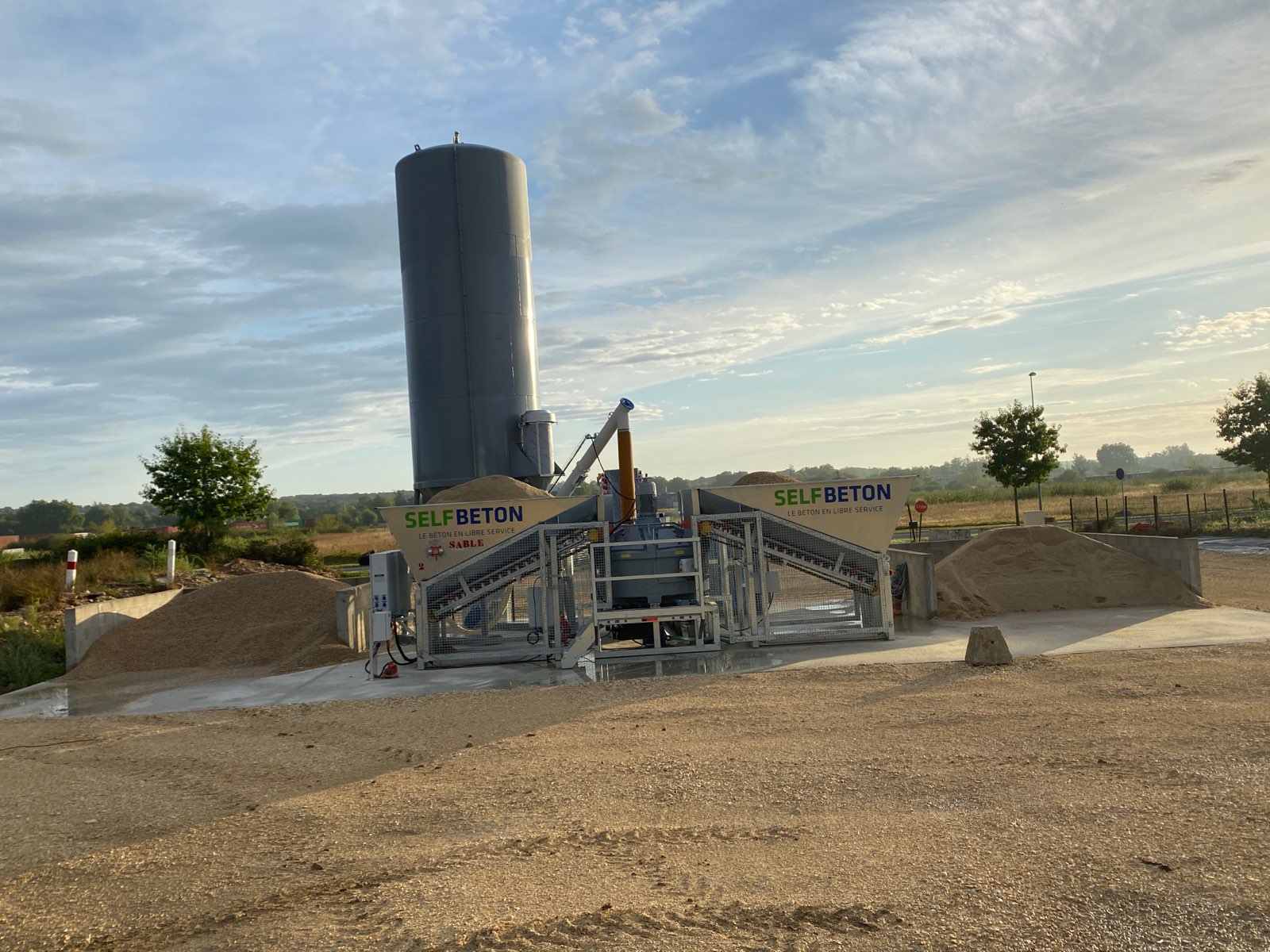 Photo de la centrale à Béton de CDB